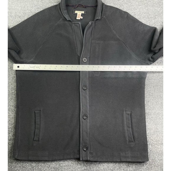 Carbon 2 Cobalt Cardigan Jacket  Mens XL Gray Cotton Blend Button Front - Picture 6 of 7